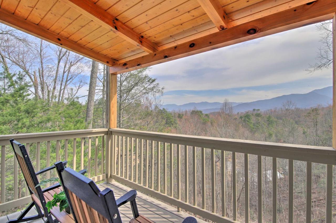 Gatlinburg Cabin With Pool Table And Hot Tub! Ngoại thất bức ảnh