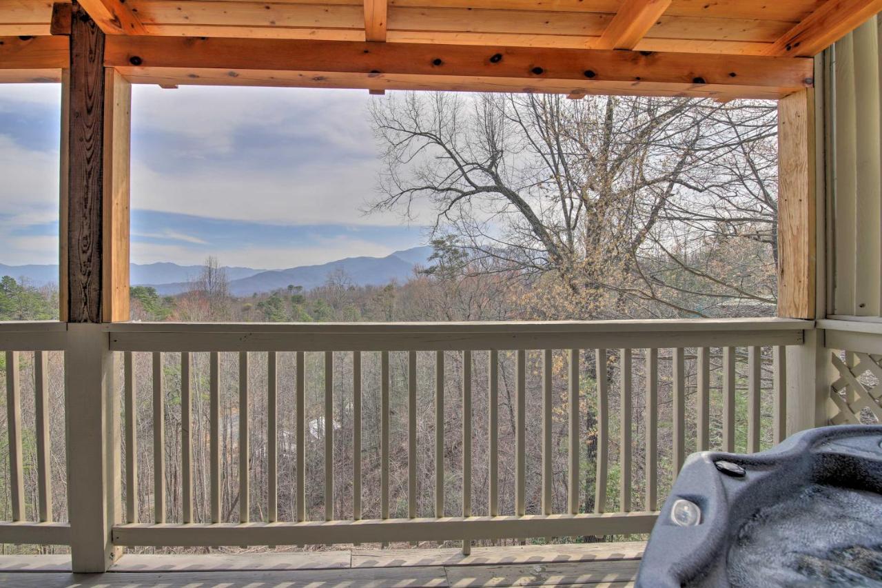 Gatlinburg Cabin With Pool Table And Hot Tub! Ngoại thất bức ảnh