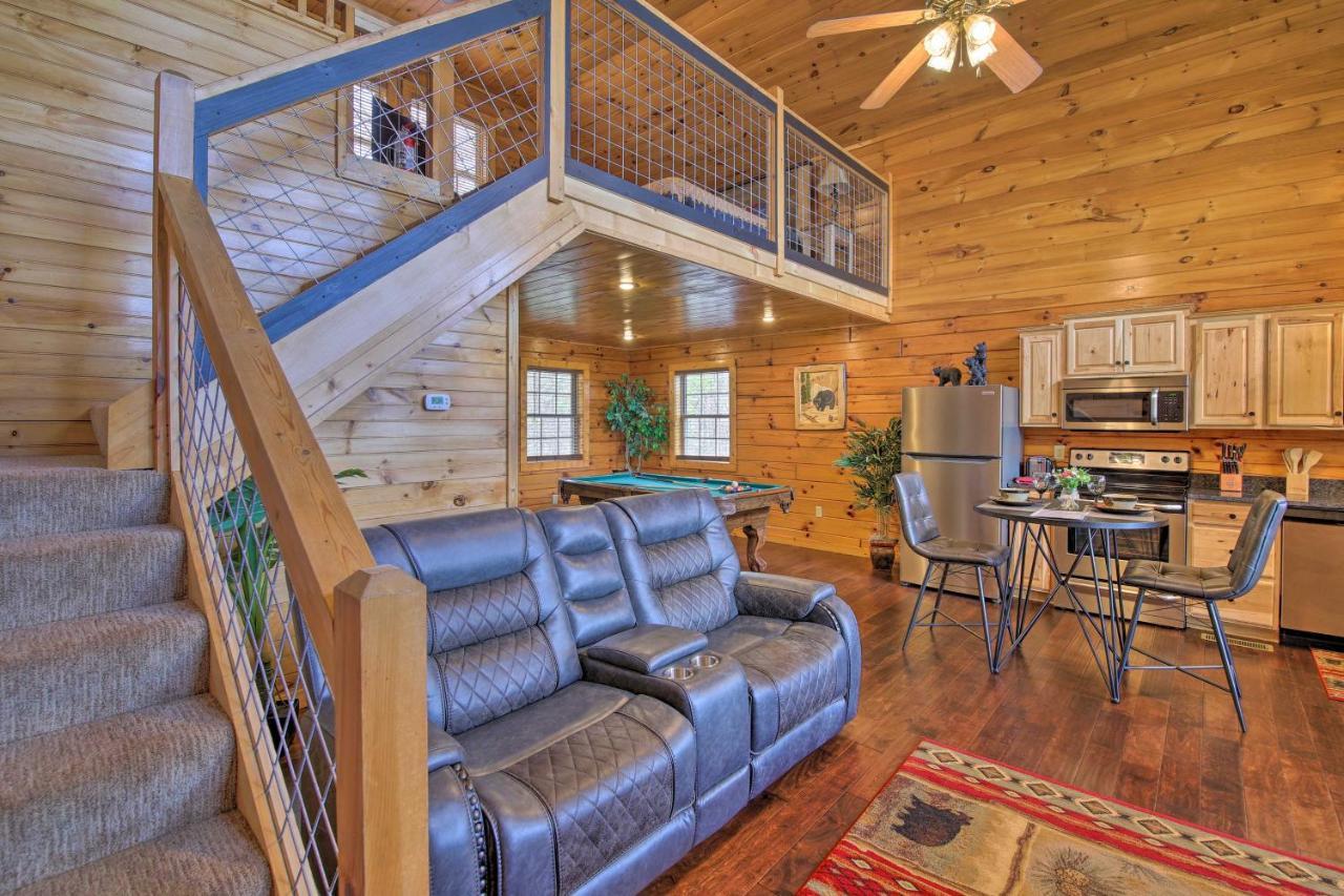 Gatlinburg Cabin With Pool Table And Hot Tub! Ngoại thất bức ảnh
